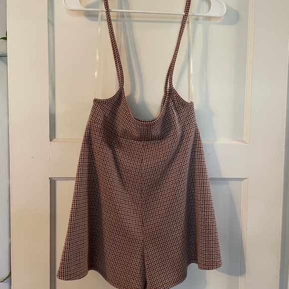 Brown Checkered Skort - Picture 2 of 2